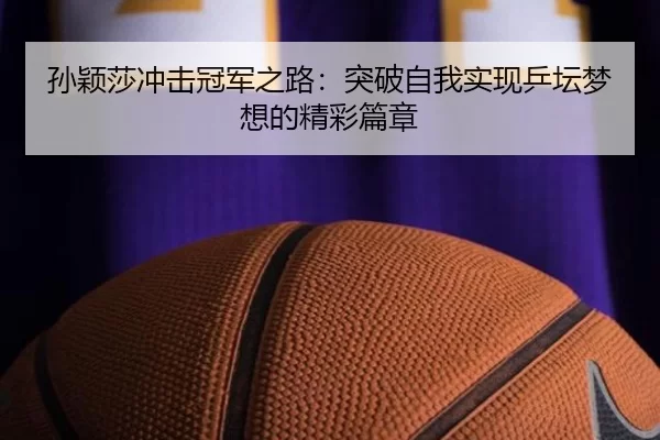孙颖莎冲击冠军之路：突破自我实现乒坛梦想的精彩篇章